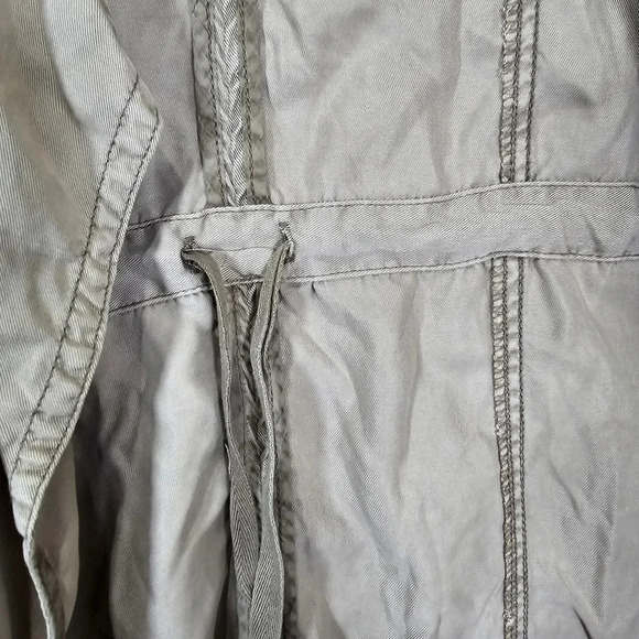 Anthropologie Hei Hei Morgan Open Front Draped Utility Jacket Size‎ Small - Picture 6 of 14